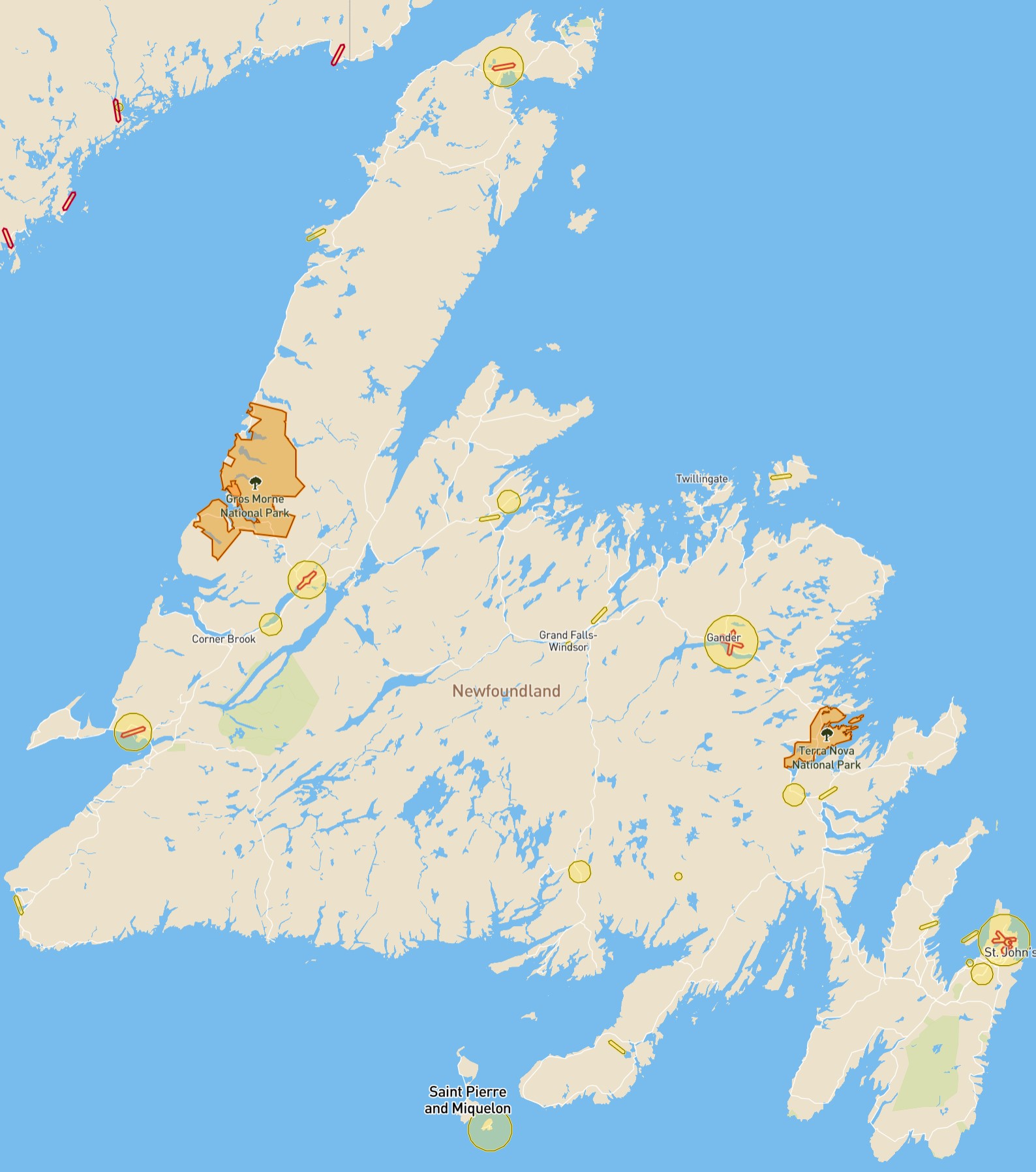 Dempster Highway Drone Flight Map